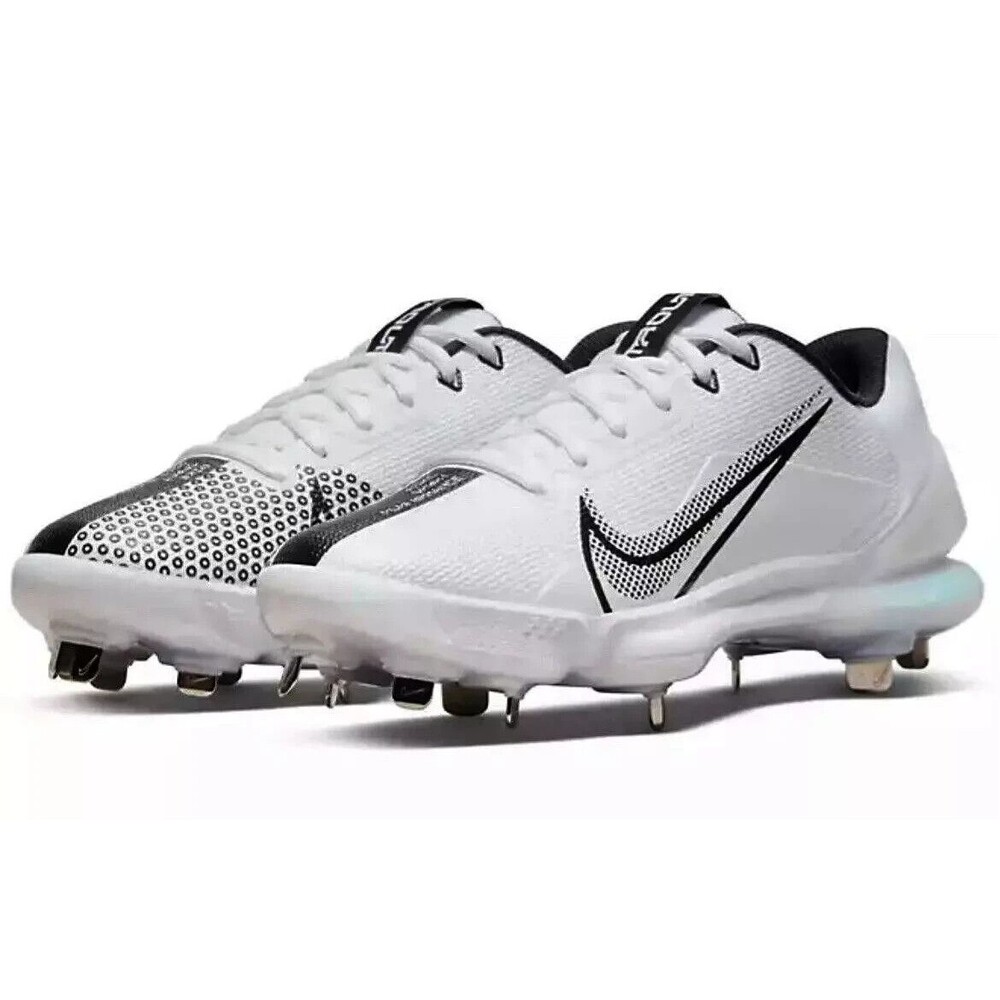 Nike Men Size 14 Force Zoom Trout 7 Pro METAL BASEBALL CLEATS White CQ7224-101